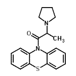CAS#: 63834-18-4， 1-(10H-Phenothiazin-10-Yl)-2-(1-Pyrrolidinyl)-1-Propanone