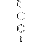 CAS#: 63834-44-6， 4-(4-Propylcyclohexyl)Benzonitrile