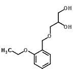 CAS#: 63834-81-1， 3-[(2-Ethoxybenzyl)Oxy]-1,2-Propanediol