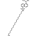CAS#: 63839-19-0， 5-(Dimethylamino)-N-Octadecyl-1-Naphthalenesulfonamide