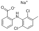 结构式 CAS# 6385-02-0, 抗炎酸钠