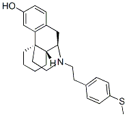 CAS#: 63868-02-0， (-)-17-[4-(Methylthio)Phenethyl]Morphinan-3-Ol