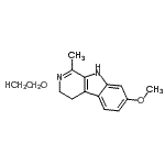 CAS#: 63885-08-5， 7-Methoxy-1-methyl-4,9-dihydro-3H-beta-carboline hydrochloride dihydrate