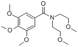 CAS#: 63886-98-6， N,N-Bis(2-Methoxyethyl)-3,4,5-Trimethoxybenzamide