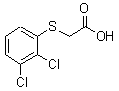 CAS 登录号：6390-19-8， [(2,3-二氯苯基)硫基]乙酸