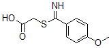 CAS#: 63906-34-3， 2-[(alpha-Imino-4-Methoxybenzyl)Thio]Acetic Acid