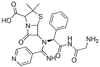 CAS#: 63975-62-2， (2S-(2alpha,5 alpha,6beta))-N-(Imino-4-Pyridinylmethyl)Glycyl-N-(2-Carboxy-3,3-Dimethyl-7-Oxo-4-Thia-1-Azabicyclo(3.2.0)Hept-6-Yl)-2-Phenyl-Glycinamide