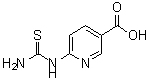 CAS#: 639858-73-4， 6-[(Aminothioxomethyl)Amino]-3-Pyridinecarboxylic Acid
