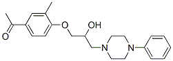 CAS#: 63990-50-1， 4'-[2-Hydroxy-3-(4-Phenylpiperazino)Propoxy]-3'-Methylacetophenone
