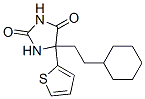 CAS#: 64011-58-1， 5-(2-Cyclohexylethyl)-5-(2-Thienyl)Hydantoin