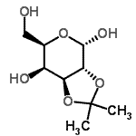 CAS#: 640285-46-7， 2,3-O-Isopropylidene-alpha-D-galactopyranose