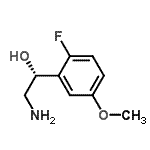 CAS#: 640292-84-8， (1R)-2-Amino-1-(2-fluoro-5-methoxyphenyl)ethanol