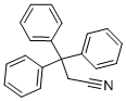 structure of CAS# 64063-91-8, 3,3,3-Triphenylpropionitrile;3,3,3-Tri(Phenyl)Propionitrile;Nsc80692
