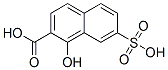 CAS#: 6407-91-6， 1-Hydroxy-7-Sulfo-2-Naphthoic Acid