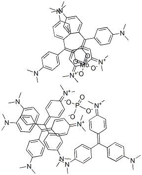 CAS#: 64070-98-0， N-[4-[Bis[4-(Dimethylamino)Phenyl]Methylene]-2,5-Cyclohexadien-1-Ylidene]-N-Methyl-Methanaminium Molybdatephosphate