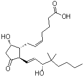 CAS#: 64072-59-9， (5Z,9alpha,13E,15R)-9,15-Dihydroxy-16,16-dimethyl-11-oxoprosta-5,13-dien-1-oic acid