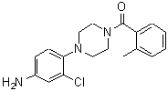 CAS#: 640759-19-9， [4-(4-Amino-2-chlorophenyl)-1-piperazinyl](2-methylphenyl)methanone