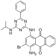 CAS#: 64086-95-9， 1-Amino-2-Bromo-4-[[4-[(1-Methylethyl)Amino]-6-Phenyl-1,3,5-Triazin-2-Yl]Amino]Anthraquinone