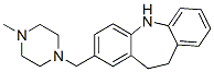 CAS#: 64097-57-0， 10,11-Dihydro-2-[(4-Methyl-1-Piperazinyl)Methyl]-5H-Dibenz[b,f]Azepine