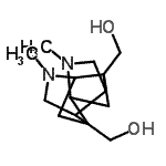 CAS#: 64119-88-6， (5,11-Dimethyl-5,11-diazatetracyclo[6.2.2.0<sup>2,7</sup>.0<sup>4,9</sup>]dodecane-2,9-diyl)dimethanol