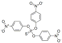 CAS 登录号:64131-85-7, O,O,O-三(4-硝基苯基)硫代磷酸酯