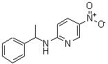 结构式 CAS# 64138-65-4, 5-硝基-N-(1-苯基乙基)-2-吡啶胺