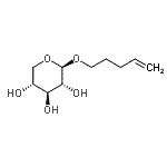 CAS#: 641614-78-0， 4-Penten-1-yl beta-D-xylopyranoside