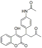 CAS#: 64180-11-6， N-(4-(1-(4-Hydroxy-2-Oxo-2H-1-Benzopyran-3-Yl)-3-Oxobutyl)Phenyl)Acetamide