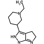 CAS#: 641991-61-9， 3-(1-Ethyl-3-piperidinyl)-1,2,4,5-tetrahydropyrrolo[2,3-c]pyrazole