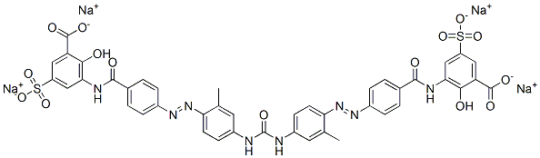 CAS#: 6420-28-6， Tetrasodium 3,3'-[Carbonylbis[Imino(2-Methyl-4,1-Phenylene)Azo-4,1-Phenylenecarbonylimino]]Bis[5-Sulphonatosalicylate]