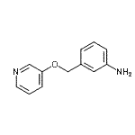 CAS#: 642084-90-0， 3-[(3-Pyridinyloxy)methyl]aniline