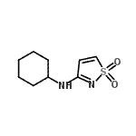 CAS#: 642088-30-0， N-Cyclohexyl-1,2-thiazol-3-amine 1,1-dioxide