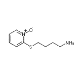 CAS#: 642092-92-0， 4-[(1-Oxido-2-pyridinyl)sulfanyl]-1-butanamine