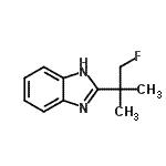 CAS#: 64241-73-2， 2-(1-Fluoro-2-methyl-2-propanyl)-1H-benzimidazole