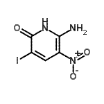 CAS#: 642460-96-6， 6-Amino-3-iodo-5-nitro-2(1H)-pyridinone