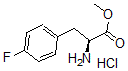 结构式 CAS# 64282-12-8, 4-氟-苯基丙氨酸甲酯盐酸盐(1:1)