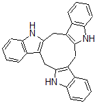 CAS#: 64299-06-5， 5,6,11,12,17,18-Hexahydrocyclonona[1,2-b:4,5-b':7,8-b'']triindole