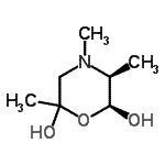 CAS#: 643001-06-3， (5S,6S)-2,4,5-Trimethyl-2,6-morpholinediol
