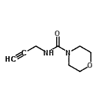 CAS#: 643083-75-4， N-(2-Propyn-1-yl)-4-morpholinecarboxamide