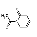 CAS#: 6431-25-0， 1-(2-Thioxo-3,6-Dihydro-1(2H)-Pyridinyl)Ethanone
