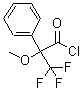 结构式 CAS# 64312-89-6, 3,3,3-三氟-2-甲氧基-2-苯基丙酰氯
