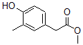 结构式 CAS# 64360-47-0, 4-羟基-3-甲基-苯乙酸甲酯