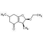 CAS#: 643760-08-1， (2R,3S)-2-Ethoxy-3,6-dimethyl-3,5,6,7-tetrahydro-1-benzofuran-4(2H)-one