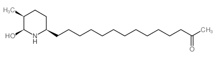 CAS#: 64384-95-8， 14-[(2R,5S,6S)-6-Hydroxy-5-Methylpiperidin-2-Yl]Tetradecan-2-One