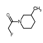 CAS#: 6442-80-4， 2-Fluoro-1-(3-Methyl-1-Piperidinyl)Ethanone
