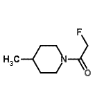 CAS#: 6442-81-5， 2-Fluoro-1-(4-Methyl-1-Piperidinyl)Ethanone