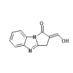 CAS#: 64481-46-5， (2E)-2-(Hydroxymethylene)-2,3-dihydro-1H-pyrrolo[1,2-a]benzimidazol-1-one