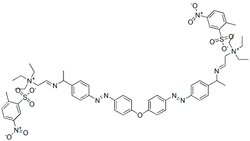 CAS#: 64490-86-4， 2,2'-[Oxybis[p-Phenyleneazo-p-Phenylene(Ethylimino)]]Bis[Tetraethylammonium] Bis(4-Nitrotoluene-2-Sulphonate)