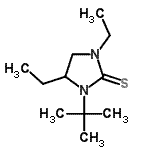 CAS#: 644985-68-2， 1,4-Diethyl-3-(2-methyl-2-propanyl)-2-imidazolidinethione