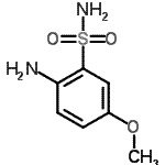 CAS#: 6451-50-9， 2-Amino-5-Methoxybenzenesulfonamide